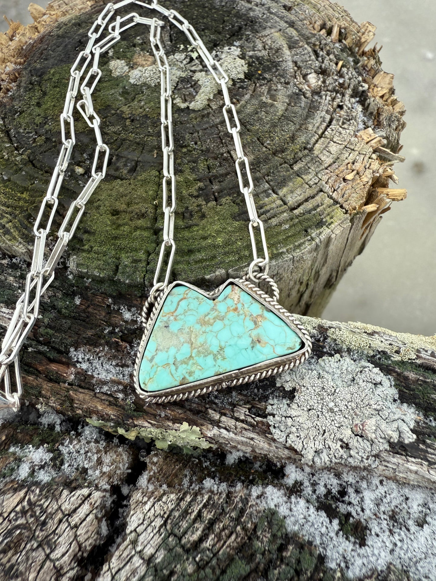 Lone Mountain Mountain Necklace