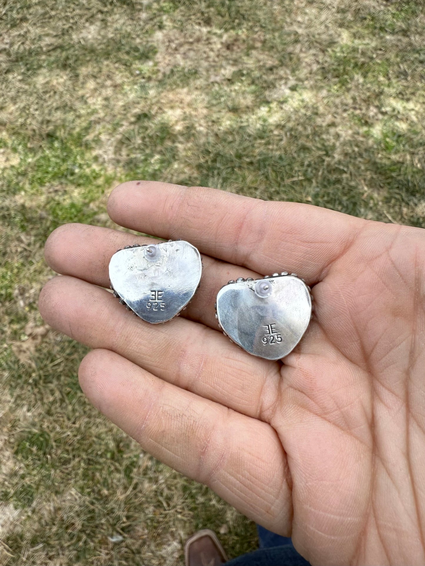 Sterling Silver “Bite Me” Earrings