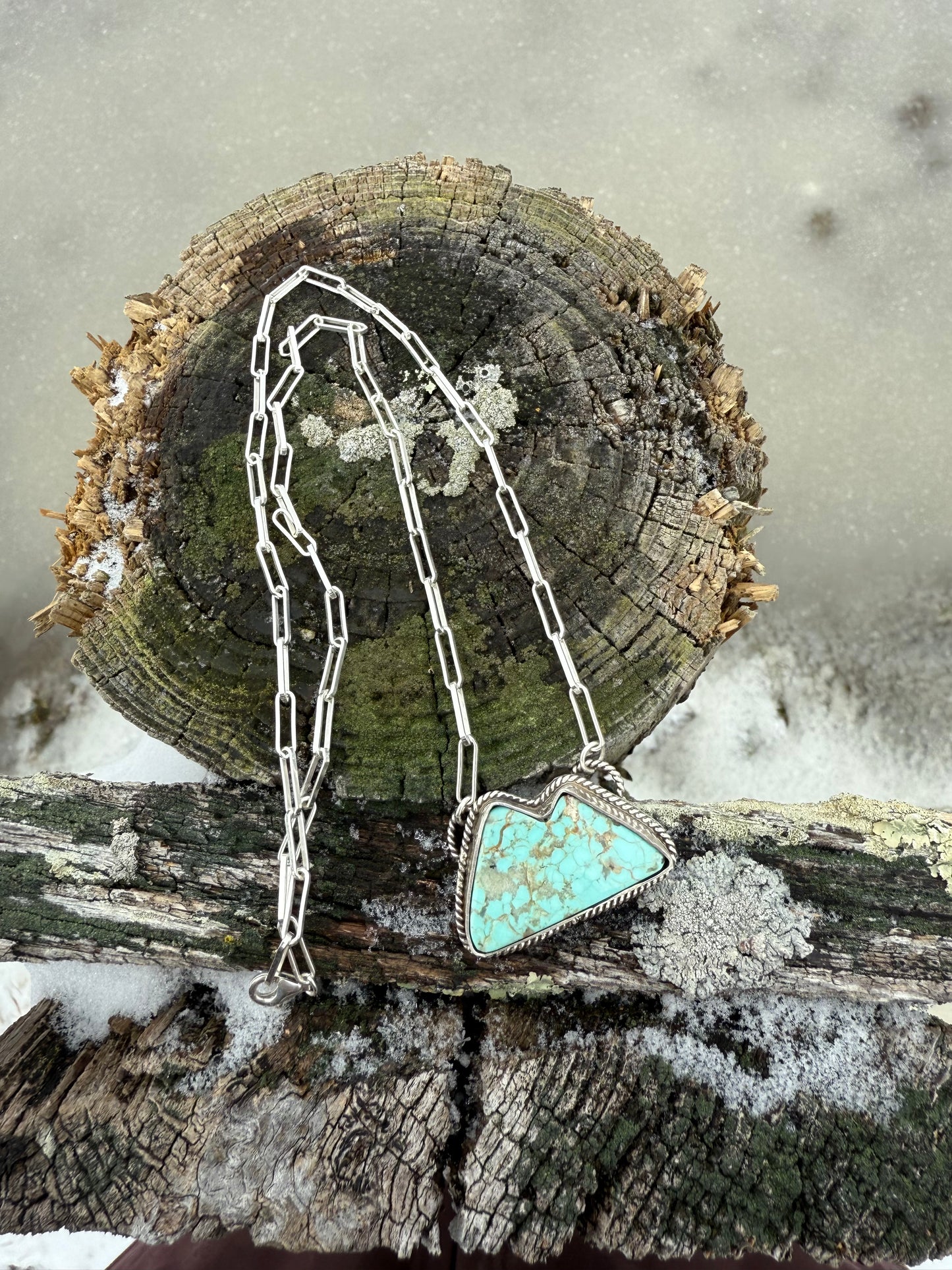 Lone Mountain Mountain Necklace