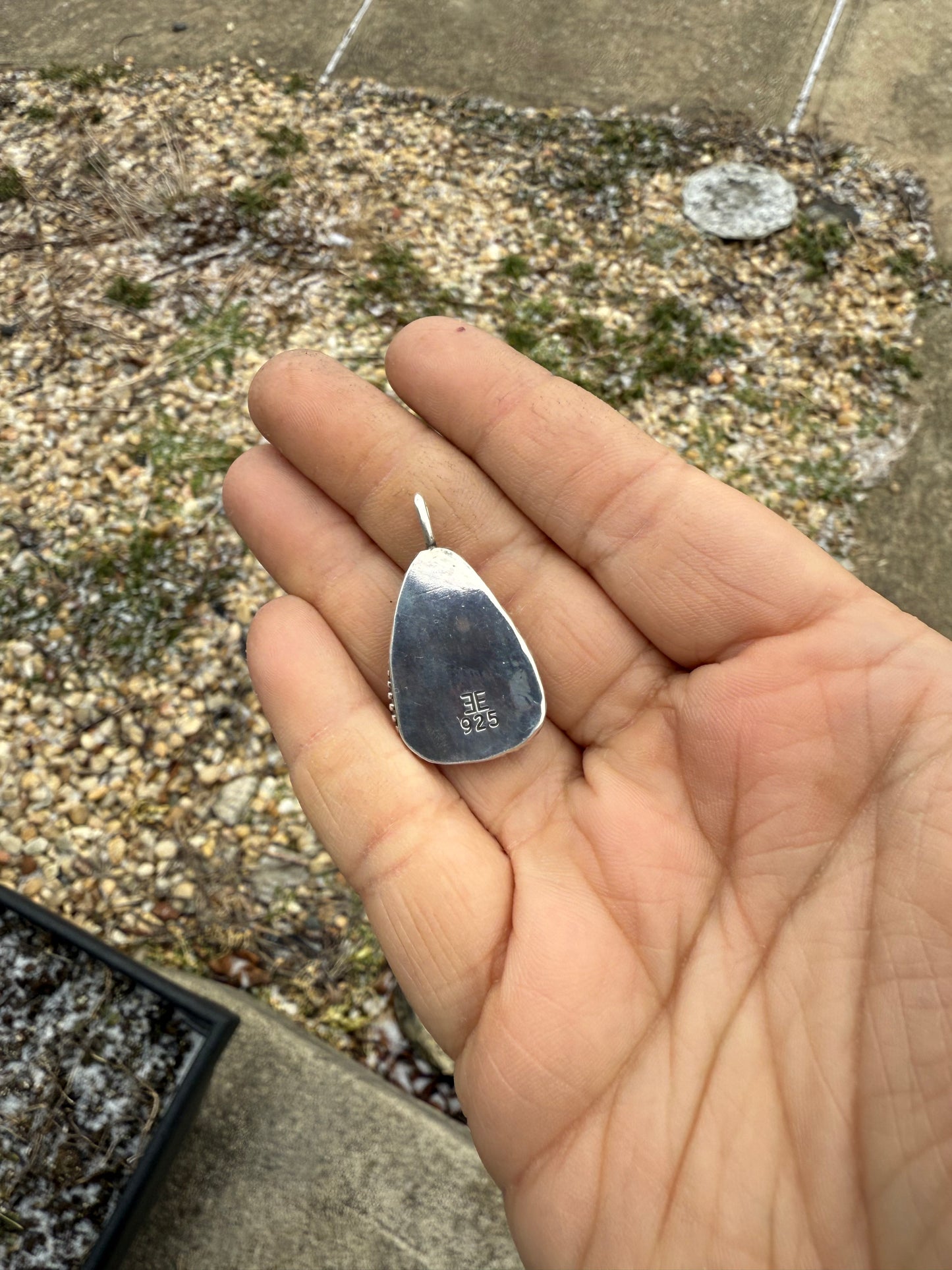 White River Turquoise Pendant