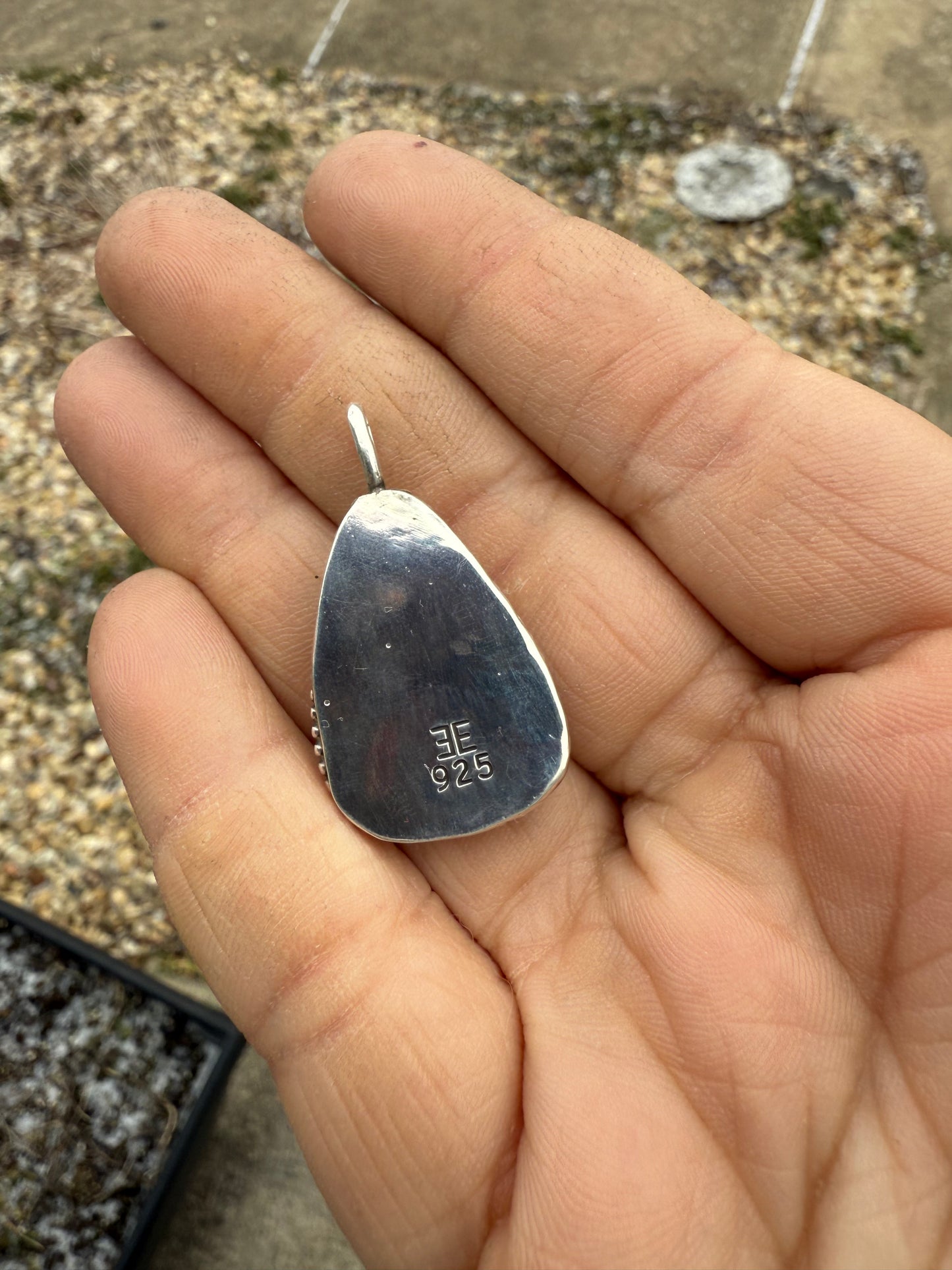 White River Turquoise Pendant