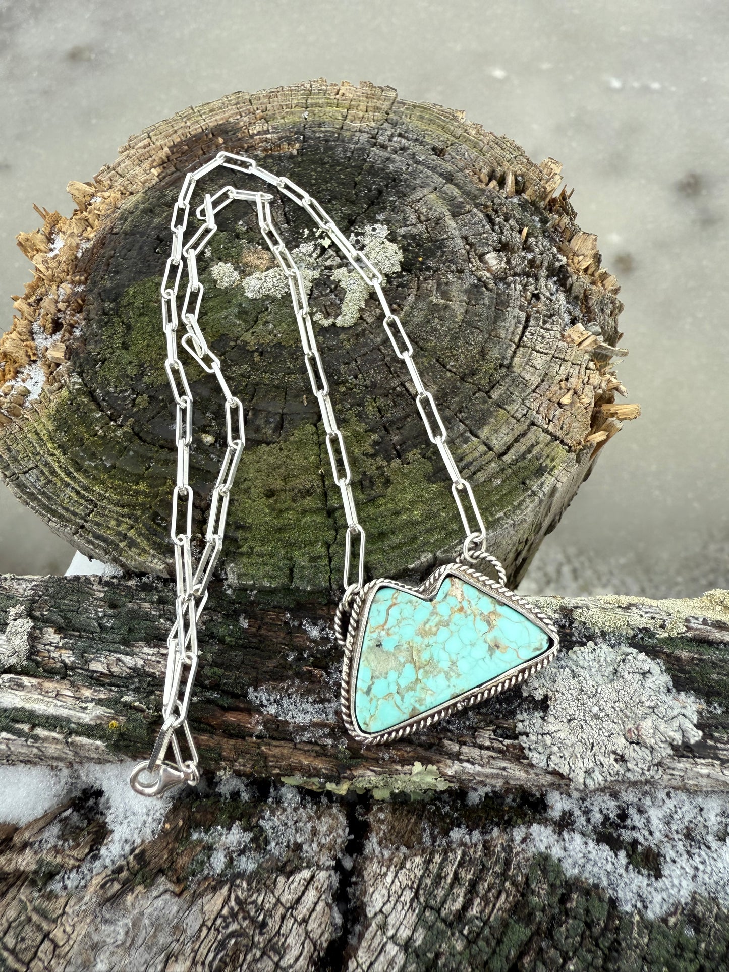 Lone Mountain Mountain Necklace